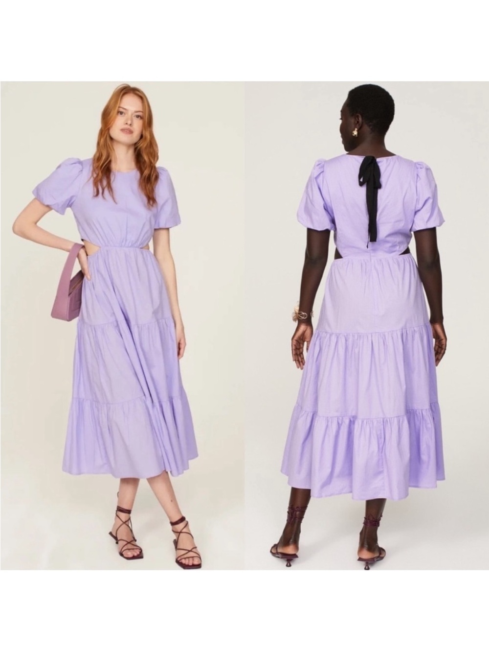 Peter Som Rent the Runway Cutout Midi Dress